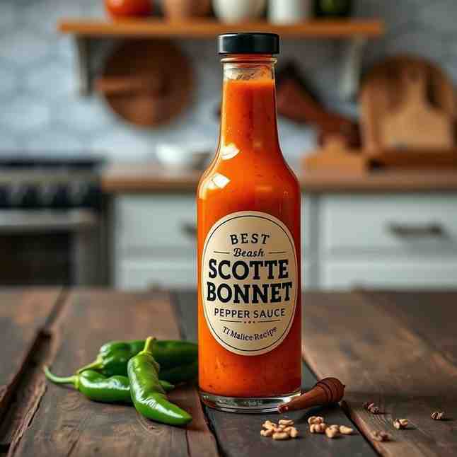 Best Scotch Bonnet Pepper Sauce - Ti Malice Recipe